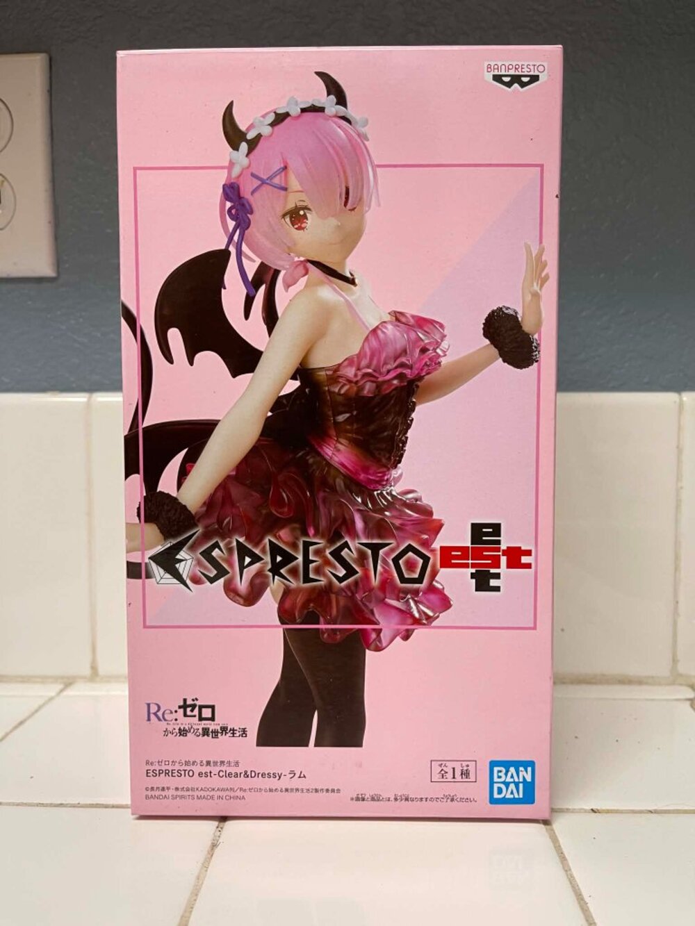Espresto BanDai figure pink hair